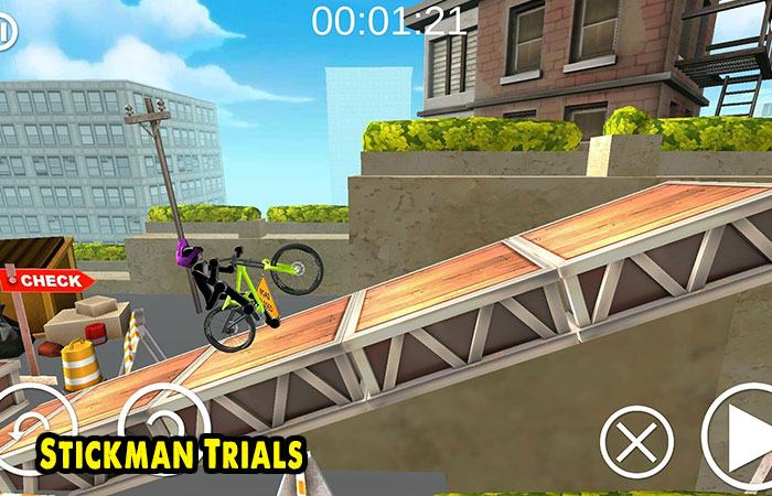 Game đua xe mạo hiểm Stickman Trials