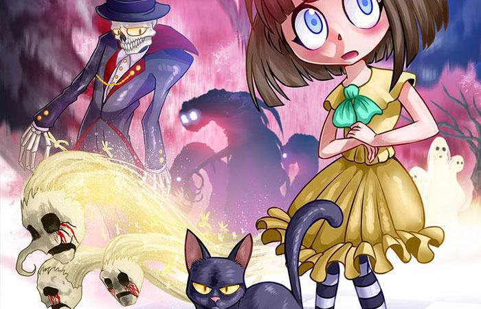 Game kinh dị phong cách hoạt hình Fran Bow