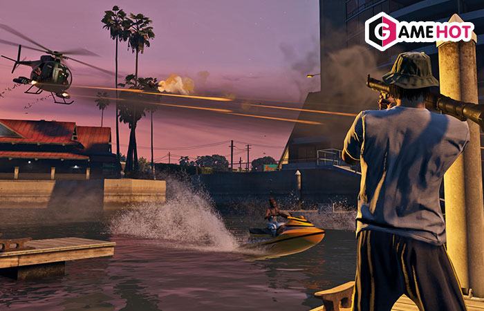 Trò chơi thế giới mở quậy phá GRAND THEFT AUTO 5