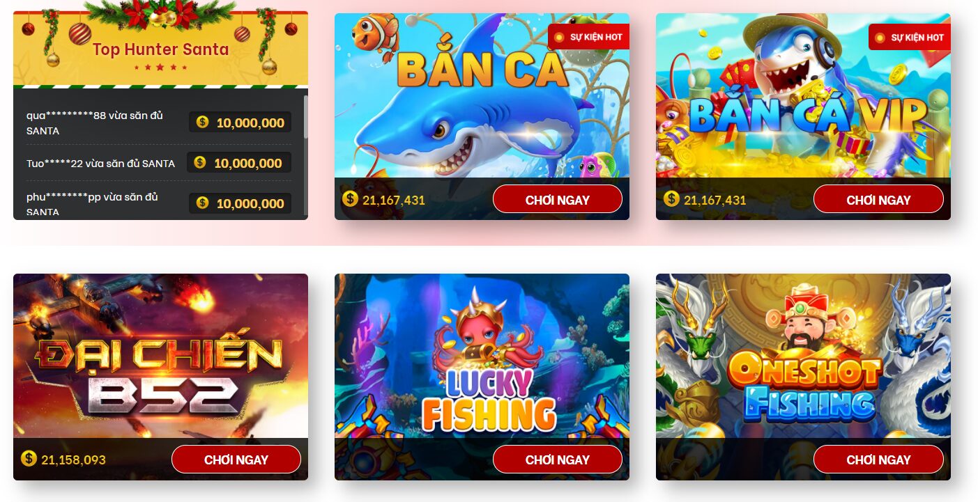 Một số game bắn cá hay và thú vị ở Red88