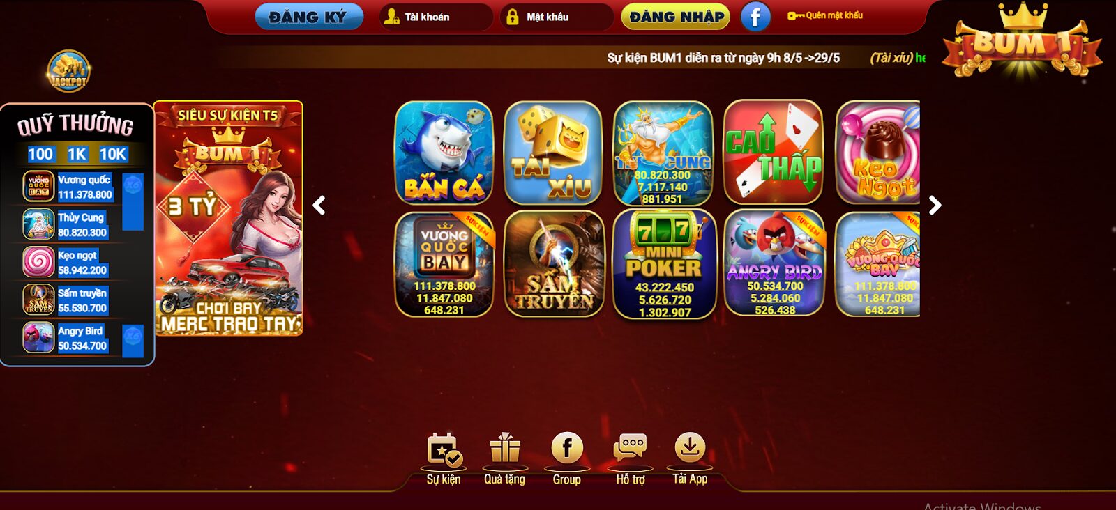 Các thể loại game hay và thú vị tại Bayvip