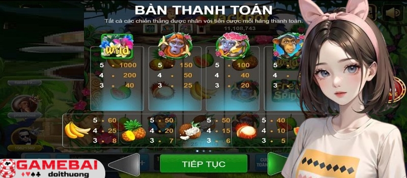 Kinh nghiệm chơi game Apes Go Wild 68 Game Bài chuẩn